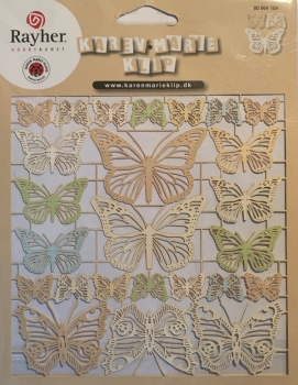 Laser-Stanzteil Karen Marie, Schmetterling